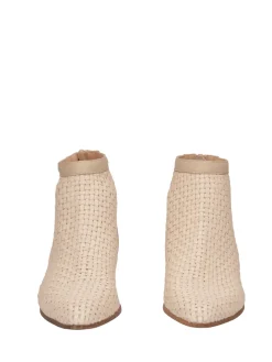 Lemare' Tronchetti con Tomaia IntrecciataSABBIA