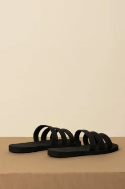 Manebi Sandali con Fascette Eva Swim HonululuBLACK