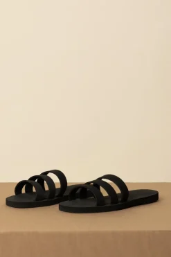 Manebi Sandali con Fascette Eva Swim HonululuBLACK