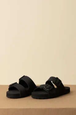 Manebi Sandali con Fibbie Eva Nordic SwimBLACK