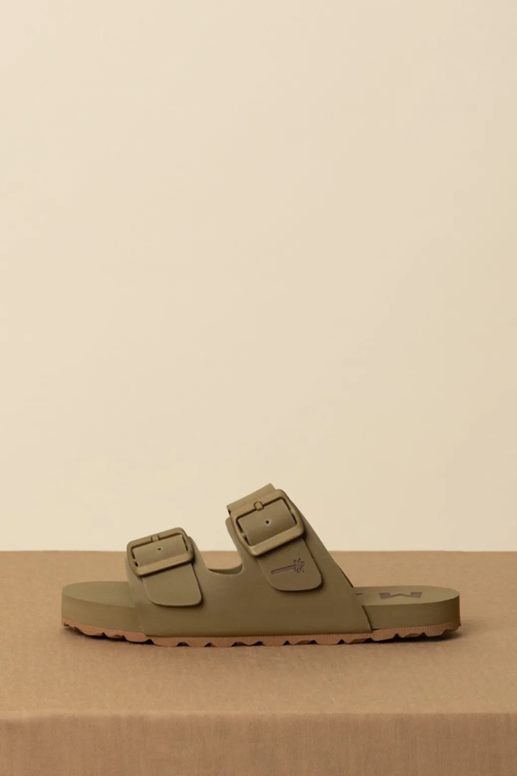 Manebi Sandali con Fibbie Eva SwimKAKI GREEN