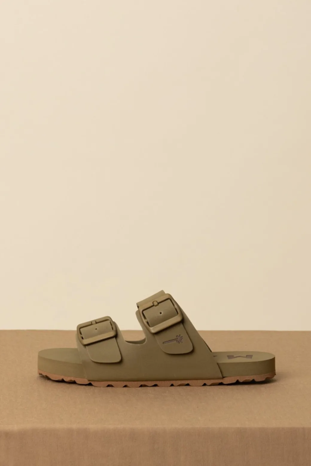 Manebi Sandali con Fibbie Eva SwimKAKI GREEN