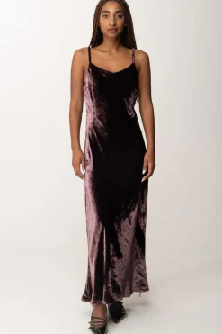 Manila Grace Abito Sottoveste In VellutoMALVA