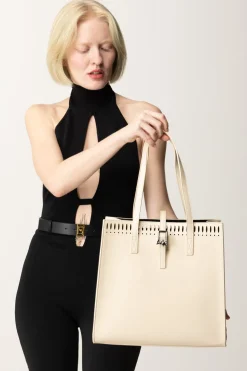 Manila Grace Borsa Felicia MediaOFF WHITE