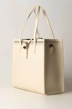 Manila Grace Borsa Felicia MediaOFF WHITE