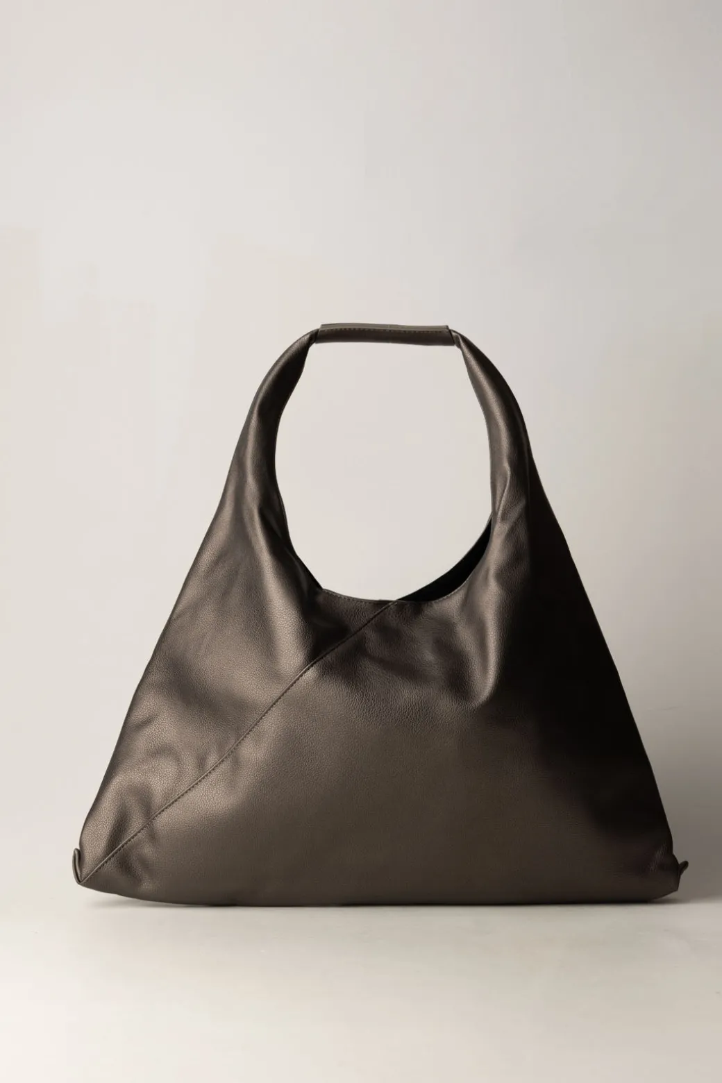 Manila Grace Borsa Sacca Morbida In EcopelleIRON