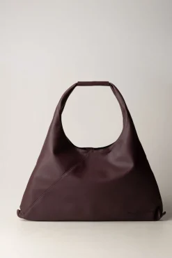 Manila Grace Borsa Sacca Morbida In EcopelleNEGROAMARO