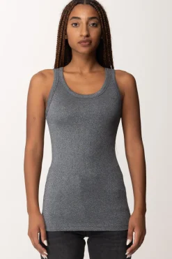 Manila Grace Canotta In Lurex a CostineCEMENTO