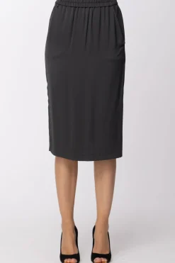 Manila Grace Gonna a Matita con Elastico In VitaPIOMBO