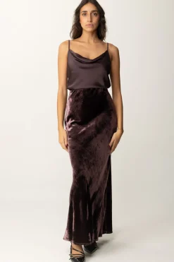 Manila Grace Gonna In VellutoMALVA