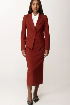 Manila Grace Gonna Midi BustierSIENA BROWN