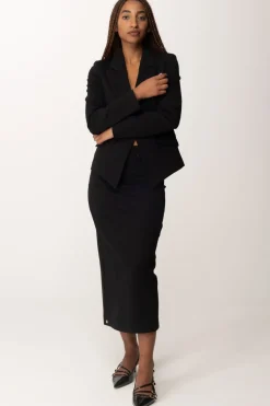 Manila Grace Gonna Midi BustierNERO