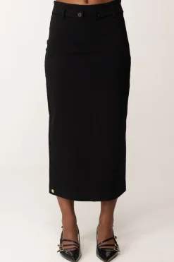 Manila Grace Gonna Midi BustierNERO