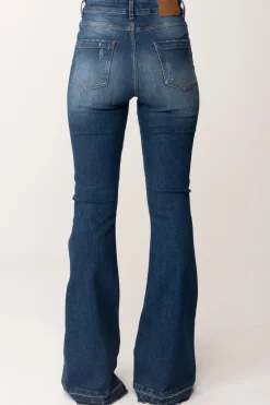 Manila Grace Jeans Basic a ZampaBLUE RINSE