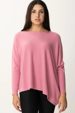 Manila Grace Maglia Poncho AsimmetricaBUBBLE