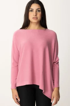 Manila Grace Maglia Poncho AsimmetricaBUBBLE