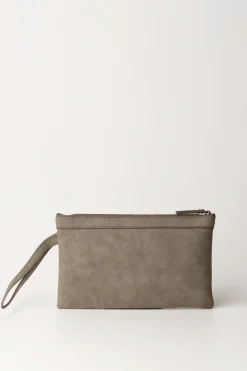 Manila Grace Pochette con Zip e Laccetto Al PolsoFANGO