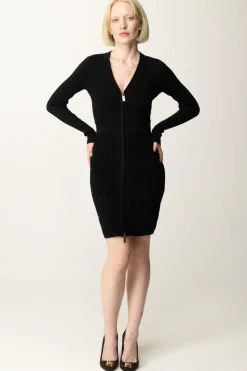 Marciano By Guess Abito In Maglia Herminone con Fantasia LogoJET BLACK A996