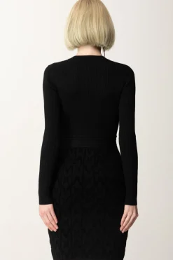 Marciano By Guess Abito In Maglia Herminone con Fantasia LogoJET BLACK A996