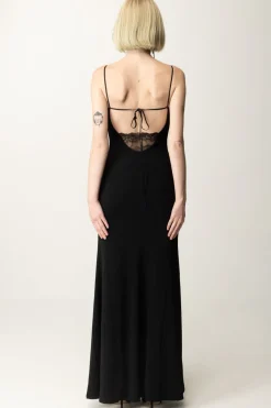 Marciano By Guess Abito Lungo Renee con Scollo Sul RetroJET BLACK A996