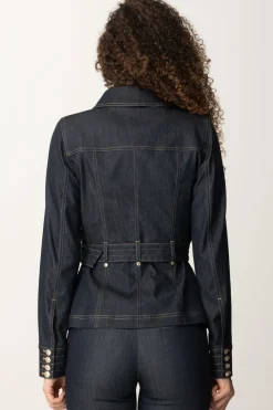 Marciano By Guess Giacca In Jeans Maya con CinturaDARK BLUE