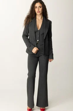 Marciano By Guess Giacca Hayden In Tessuto GessatoHEATHER GREY