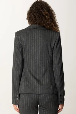 Marciano By Guess Giacca Hayden In Tessuto GessatoHEATHER GREY