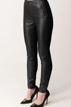Marciano By Guess Leggings Coy In Vera Pelle MarcianoJET BLACK A996