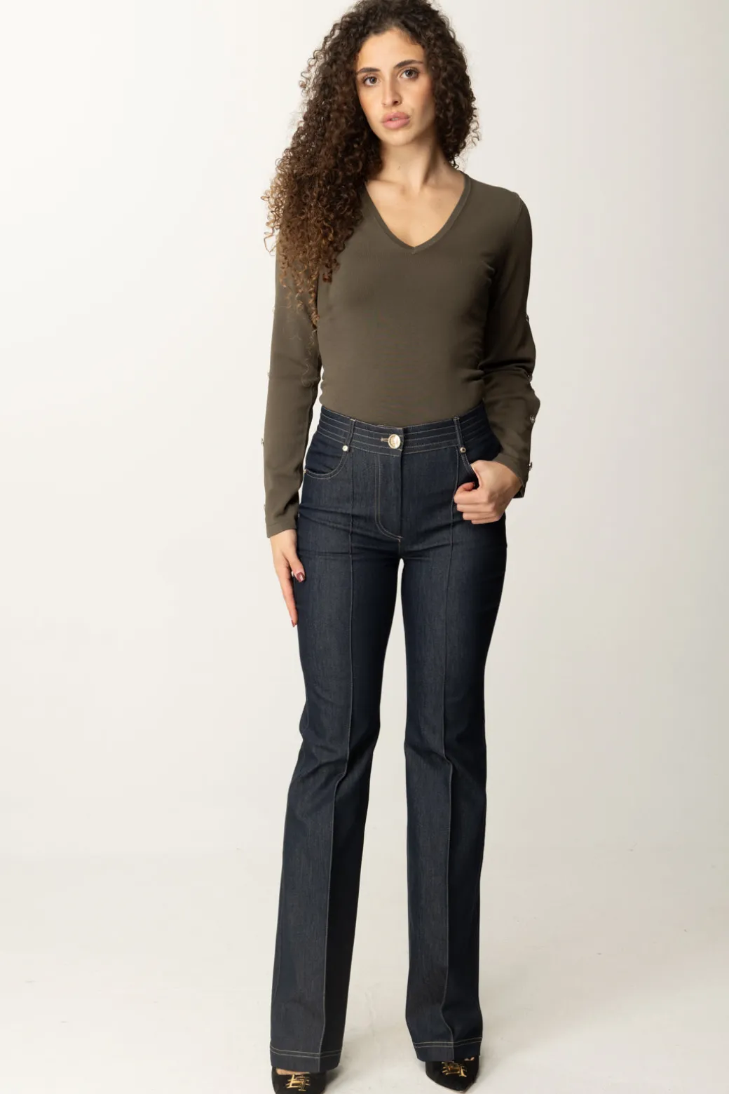 Marciano By Guess Maglia Chiara con Aperture Sulle ManicheOLIVE MORNING