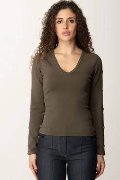 Marciano By Guess Maglia Chiara con Aperture Sulle ManicheOLIVE MORNING