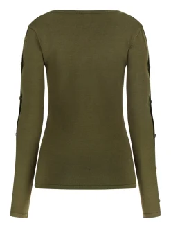 Marciano By Guess Maglia Chiara con Aperture Sulle ManicheOLIVE MORNING