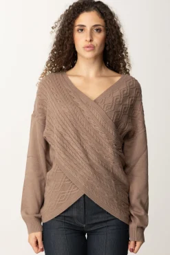 Marciano By Guess Maglione IncrociatoSILK TAUPE