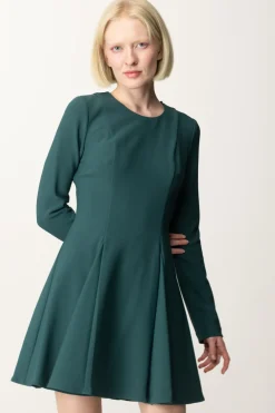 Marciano By Guess Mini Abito Flared LaraFERN MOSS GREEN
