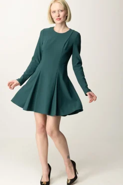 Marciano By Guess Mini Abito Flared LaraFERN MOSS GREEN