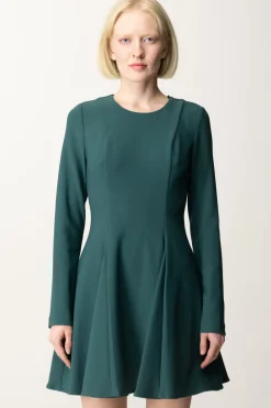 Marciano By Guess Mini Abito Flared LaraFERN MOSS GREEN
