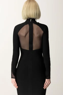 Marciano By Guess Mini Abito con Tulle Motion Ls BandageJET BLACK A996