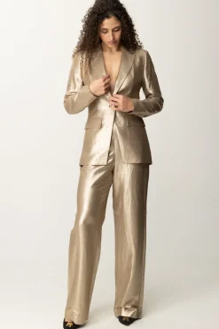 Marciano By Guess Pantaloni Shae In Tessuto MetallizzatoBRONZE