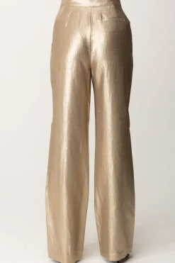 Marciano By Guess Pantaloni Shae In Tessuto MetallizzatoBRONZE