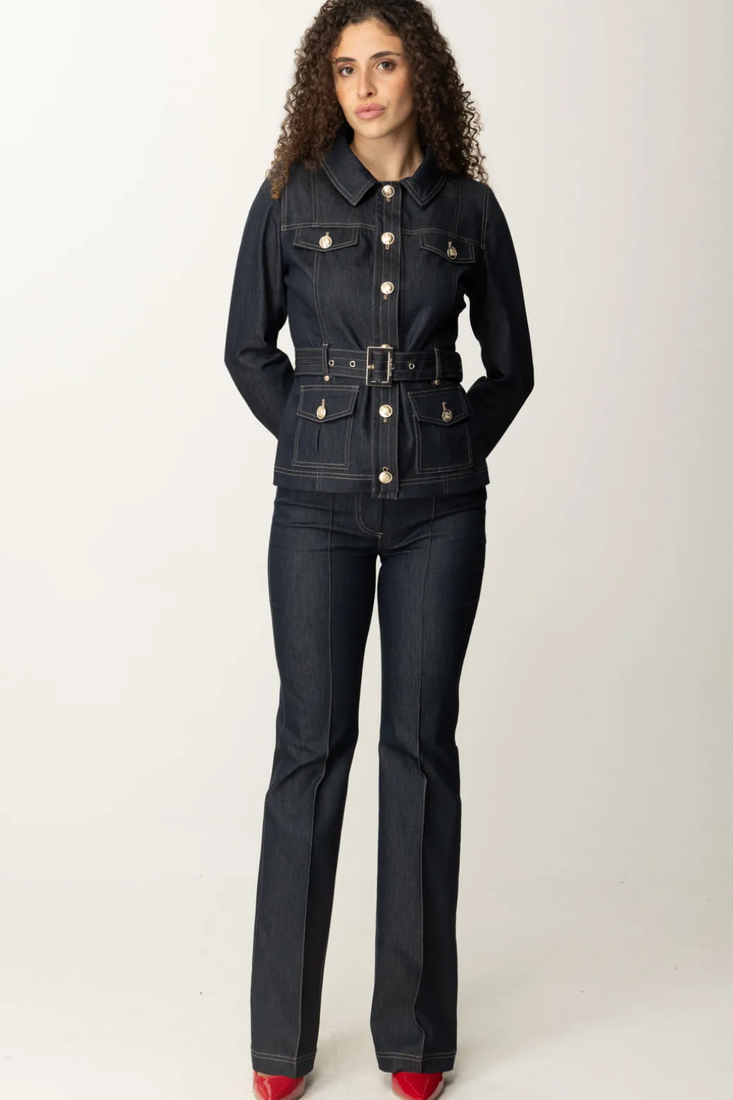 Marciano By Guess Pantaloni Maya Effetto Jeans MarcianoDARK BLUE