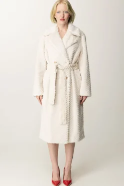 Marciano By Guess Pelliccia Claire In Materiale SinteticoPALE PEARL MULTI