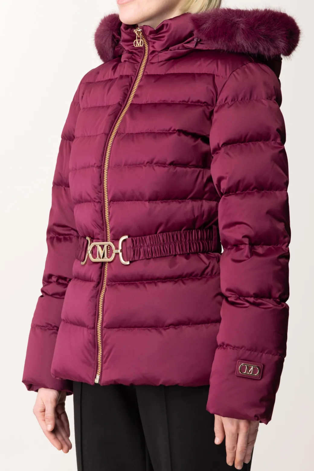 Marciano By Guess Piumino con Cappuccio e Cintura JastinVINTAGE RASPBERRY MU