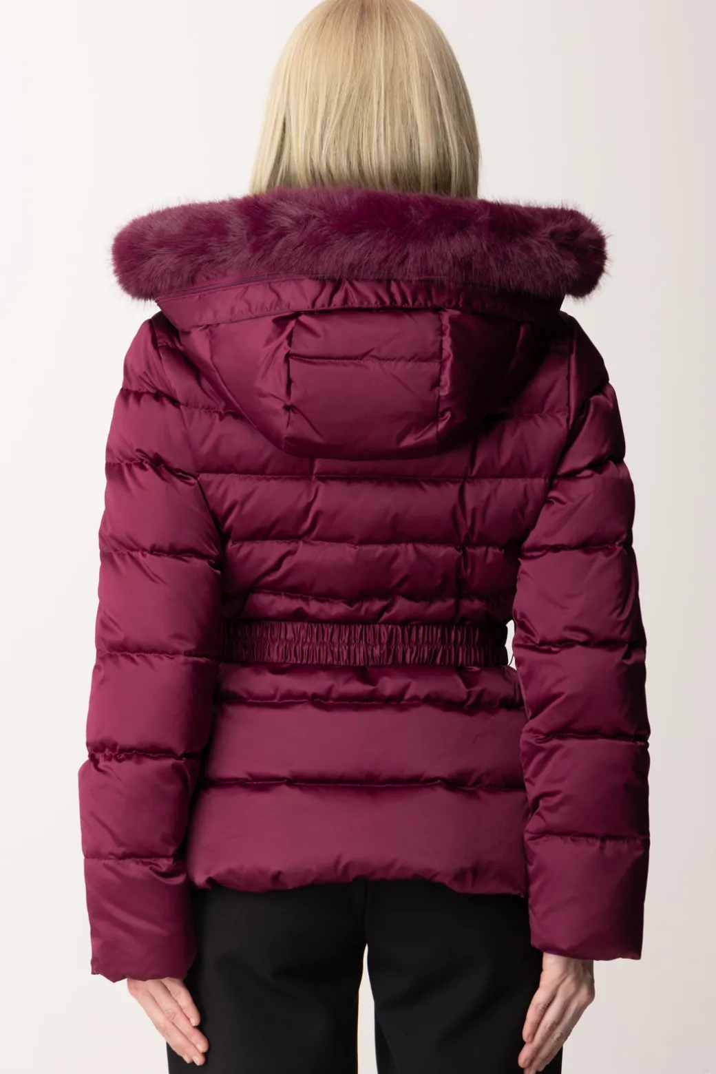 Marciano By Guess Piumino con Cappuccio e Cintura JastinVINTAGE RASPBERRY MU