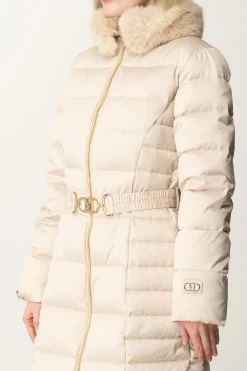 Marciano By Guess Piumino Midi Jastin con CappuccioVANILLA BLUSH MULTI