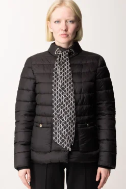 Marciano By Guess Piumino Corto Avery con FoulardJET BLACK A996