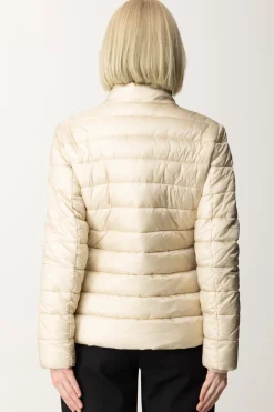 Marciano By Guess Piumino Corto Avery con FoulardEGGSHELL ECRU MULTI