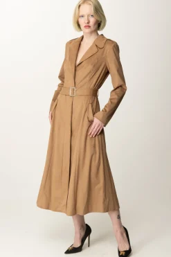 Marciano By Guess Trench Ingrid Scamosciato con CinturaMACCHIATO MULTI