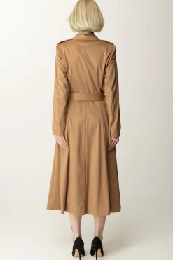 Marciano By Guess Trench Ingrid Scamosciato con CinturaMACCHIATO MULTI