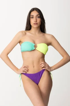 Me Fui Bikini a Fascia MulticolorACQUAMARINE