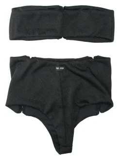 Me Fui Bikini a Fascia Stile Lingerie RetròBLACK