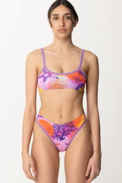 Me Fui Bikini a Top con Stampa SeashellFANTASIA